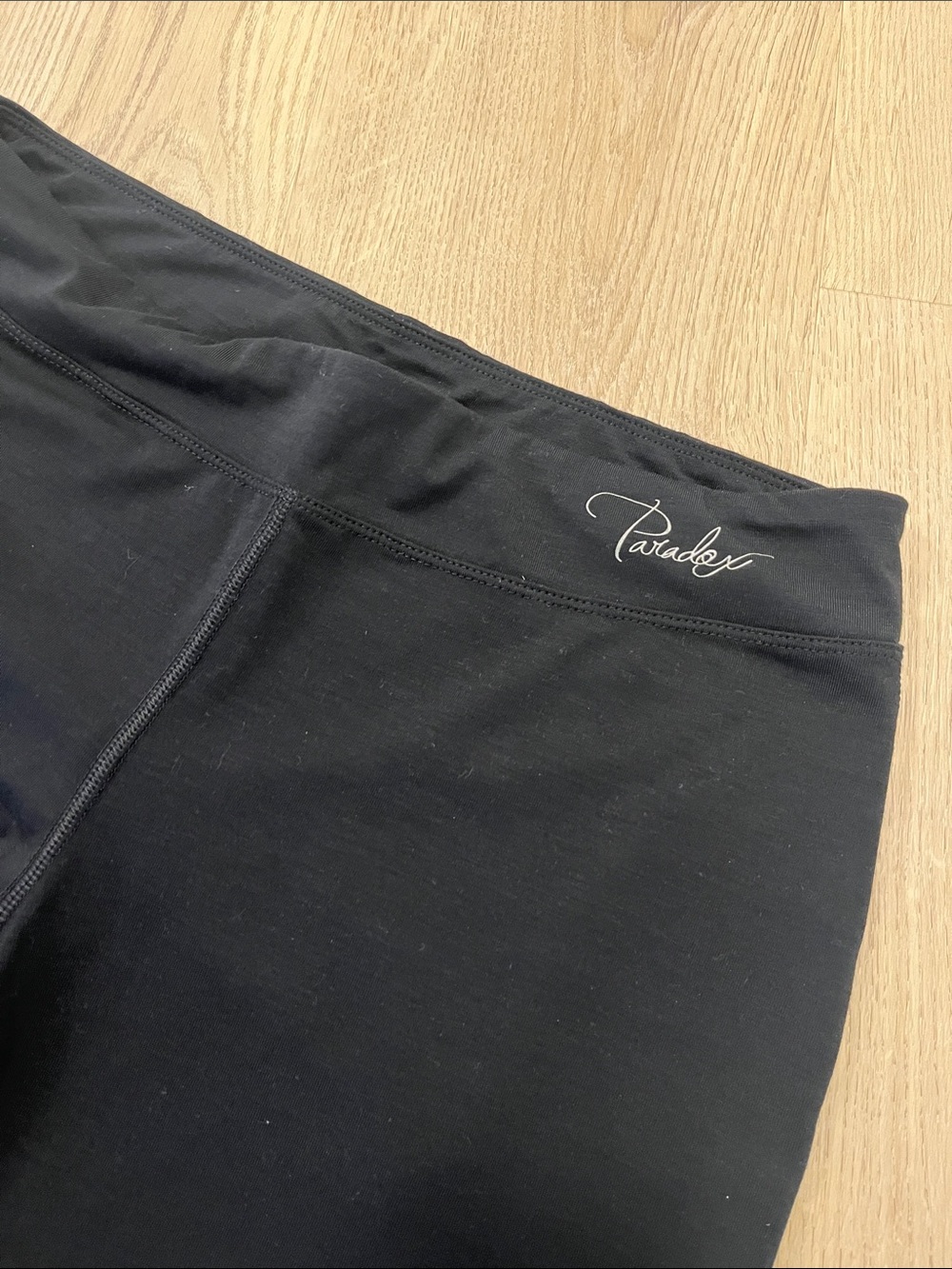 Paradox Black High-Waist Thermal Leggings - Picture 2 of 4